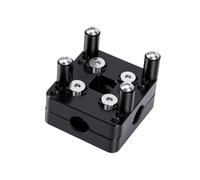 Chrees 12mm GPS Mount Bar Clamp for Motorcycle Navigation | AMPS hole pattern design, compatible with Zumo XT, durable aluminum alloy, fits 12mm handlebars