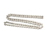 Chrees 1S Speed Bike Chain, Reinforced Structure Silver