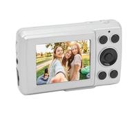 Chrees 2.4 In Portable Camera 16X Digital Zoom 1080P 16MP Auto Focus Digital Camera for Photography Video (Silver Gray)