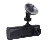 Chrees 3 Channel Dash Cam, Front Rear Inside 2.0 Inch Screen 170 Degree Wide Angle Dash Camera with G Sensor Motion Detection Parking Mode, for Car Driving Safety