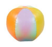 Chrees 31.5in Large Inflatable Beach Ball, Vibrant Color Swimming Pool Toy for Outdoor Games, with Thickened PVC Material and Quick Air Valve for Summer Parties Lawn Picnic