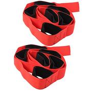 Chrees 6 Player Cooperative Race Bands Team Building Game Straps with Hook and Loop Fastener for Outdoor Sports Family Gatherings School Activities