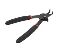 Chrees 6in Snap Ring Plier, Steel Construction Internal External Circlip Plier with Anti Slip Handle, for Retaining Rings Removal and Installation in Machinery Industry (90°)