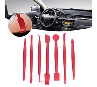 Chrees 7pcs Car Edge Closing Tools, Rugged Heat Resistant PP Material, Strong Flexibility, Distinctive Anti Scratch, Labor Saving Design, with Easy to Use for Car Stickers Color