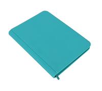Chrees 9 Pockets Card Binder, Durable PU Material 360 Side Loading Pocket Trading Card Album Folder with Zipper Design, for MTG Games Soccer Baseball Cards Collectors (Blue Green)