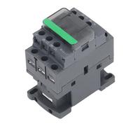 Chrees AC Contactor, 380V 18A Industrial Electric Contactor with Silver Alloy Contacts and PC Flame Retardant Shell, for Industrial Mining Medical Equipment and Electrified Railroad (AC380V Coil