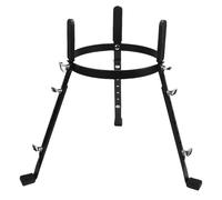Chrees Adjustable Conga Drum Stand for Musicians | Iron construction, Lightweight design, Height adjustment 52.5-68 cm, Non-slip pads, Fits drums below 27 cm