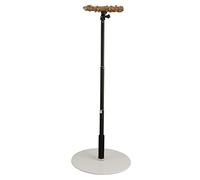 Chrees Adjustable Perch, Sturdy Climbing Station Stand Play for Birds with Portable Wood and Acrylic, Close to Nature, Adjustable Height, Detachable Design