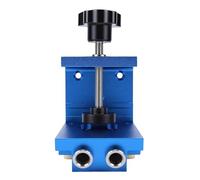 Chrees Adjustable Pocket Hole Jig Kit for 15° Drilling | Industrial aluminum design, Easy to use, Chip removal hole, Compatible with various wood types