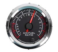 Chrees Air Fuel Ratio Gauge, 7 Colors LED Display | Durable plastic, Easy to install, Universal fit for 12V cars, Clear night reading
