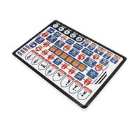 Chrees Arabic Reading Machine Interactive Learning Pad for Kids 3-8 Years 7 Languages Auto Play Multilingual Educational Toy with Arabic English French Urdu Indonesian Malay Turki (552B)