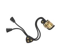 Chrees Archery Thumb Ring, Brass Thumb Guard with Leather Lining for Traditional Bow Shooting, Adjustable Finger Width Protector