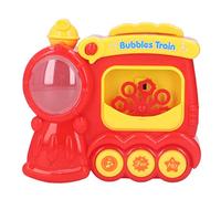 Chrees Automatic Bubble Blower Machine, Faster Higher Farther Bubbles with Light Music, for Indoor Outdoor Birthday Party Wedding Carnival (Red)