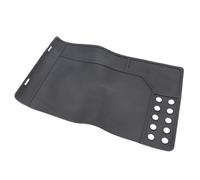 Chrees Cleaning Mat with Magnetic Dots, 16.5x10.4 Inches (Black)