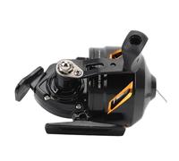 Chrees Closed Face Fishing Reel, Easy Retrieve with 3.9:1 Ratio (Gold)