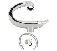 Chrees Copper Basin Faucet Bathroom Faucet Sink Wash Basin Adjustable Cold Hot Water Modern Simple Exquisite Artistic Design with Copper Material for Bathroom Sink (Electroplating)