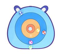 Chrees Dart Board Games for Kids, 6 Sticky Balls Included | Vivid dinosaur patterns, Easy storage, Safe hook and loop design, Indoor game