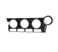 Chrees Dashboard AC Control Panel Cover AC Control Panel Trim Carbon Fiber Glossy 3K Twill Adhesive Install Replacement for GR86 BRZ 2022+ RHD
