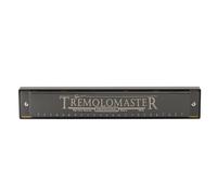 Chrees Diatonic Harmonica with Stable Structure (Matte Black) | Brass base plate, ABS resin body, beautiful black design,