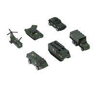 Chrees Diecast Military Vehicles 6 Pack Toys for Boys 3+