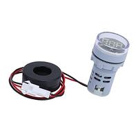 Chrees Digital Current Meter, Accurate Readings, Simple Wiring (White)