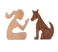 Chrees Dog Memorial Gift 3D Wooden Ornaments (A)