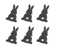 Chrees Easter Bunny Money Holder, 6 Pcs Cute Felt Bunny Cash with Dedicated Opening for Cash Gift Vouchers, Festive Easter Decoration Basket Stuffer Party Home Classroom
