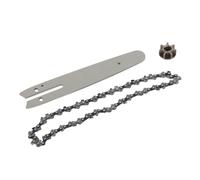 Chrees Electric Chainsaw Chain Set with 186mm Guide Plate | Sturdy steel, Lightweight design, Strong connections, Works with handheld electric saw