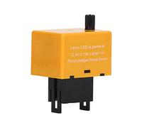Chrees Electronic Flasher Relay, Adjustable Frequency for Cars