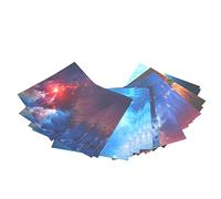 Chrees Exquisite Starry Sky Space Folding Paper Preschool Art Craft Paper 200 Sheets for DIY Origami Birthday Christmas Party School Wedding