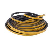 Chrees Flexible Door Seal Strip, Easy Cut EPDM Design (Black) | Noise reduction, ideal for gaps, versatile use, weatherproof solution, simple application