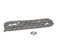 Chrees Folding Bike Chain, Steel Design, 9 Speed Compatible (Gray)