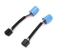Chrees Headlight Wiring Harness, Heat Resistant Nylon Plug | Durable PVC material, Designed for headlights, Compatible with H2, Efficient installation process