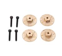 Chrees Hexagonal Brass Wheel Weight Adapter for RC Accessories | Premium brass construction, Easy to disassemble, Lowers center of gravity, Suitable for Mini Z, 1/18, 1/24