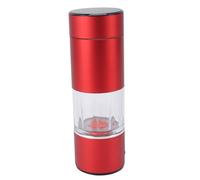 Chrees Hydrogen Water Bottle Rich Hydrogen Production Electrolysis Generator for Home Travel 230ml Portable Magnetic Charging (Red)