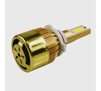Chrees LED Headlight Bulb H4 H13 Headlight Bulb Kit Headlamp Conversion Kit Head Light Lens Fast Startup Super Focused Beam Projector Lens with Heat Dissipation for Safer Dri