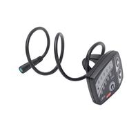 Chrees LED Panel Strong PC Construction Display Meter for BBS0102B G320 G340 250W 1000W Mid Drive Motor Electric Bike, Wide Voltage Adaptability, Fit for Various Cycling Environments