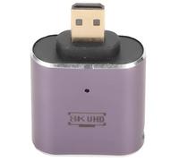 Chrees Micro HD to HD Adapter, 8K Resolution, 48Gbps | Ethernet support, Plug and play, Compatible with cameras, LED indicator