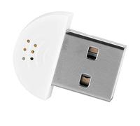 Chrees Mini Studio USB Portable PC Voice Recording MIC Audio Adapter (White)