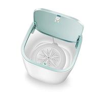 Chrees Mini Washing Machine, Ultrasonic Portable Washer for Underwear Baby Clothes with Super Shock Wave Disinfection, USB Powered Travel RV Camping Laundry (White)