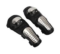 Chrees Motorcycle Elbow Guard, High Strength Stainless Steel EVA Breathable Riding Protector, with Adjustable Fixation Buckle, for Motorcycle Skiing Skateboarding