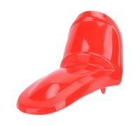 Chrees Motorcycle Front Mud Guard, Shockproof Mud Flap Cover Compatible with PW50 PY50 Y-Zinger 1998 to 2024, Prevents Splashing Water and Protects from Dust Road Salt (Red)