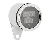 Chrees Motorcycle Speedometer with Digital Display 12V | Premium iron material, universal fit, easy installation, high accuracy and durability