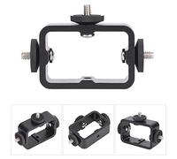 Chrees Multi-function 3 Head Phone Bracket for Streaming | Durable aluminum alloy, easy to transport, accommodates various mobile devices, perfect for selfies