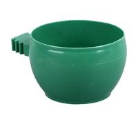Chrees Multifunctional Bird Feeder Cage Cups Thickened Water Bowl for Pets Plastic 1 Unit (Medium)