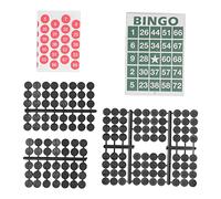 Chrees Numbers Board Game, Plastic Number Chess Set with 4 Boards and 24 Card, for Kids Birthday Parties and Family Gatherings