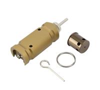 Chrees Perimeter Trip Alarm Aluminum Alloy Trip Wire Perimeter Alarm Early Warning Security System for Camping and Property Safety (Olive Green)