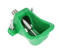 Chrees Pig Drinking Bowl, Stainless Steel Plastic Livestock Water Bowl with Smooth Edge for Pig Sheep Goat Cow, Save 30 Percent Water