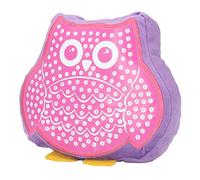 Chrees Plush Craft DIY Animal Pillow, Safe Soft PP Cotton Bright Colors No Sew Fabrics by Number, with DIY Fun for Kids Gift Birthday Christmas (Owl 33788)