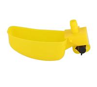 Chrees Quail Waterer Feeder Drinking Cup Bowl Durable for Birds Yellow 12pcs Poultry Farming Tools for Quail, Pigeons, Bird